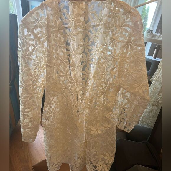 NWOT Wedding Honeymoon robe Custom made In India new never worn - Picture 5 of 7